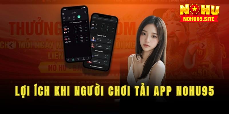 Những lợi ích bất ngờ khi tải app nohu95